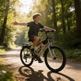 thumbnail image 2 of HONITANO Bicicleta de Montaña de 20 Pulgadas con Cambios para Niños de 125 a 140 cm, 2 of 9