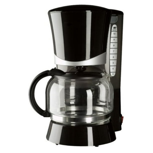 Continental Electric Black 10Cup Coffee Maker