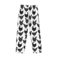 thumbnail image 3 of Lsque Retro Rooster Print Men's Pajama Pants, Lounge Pant - Comfortable Home Wear,Elastic Waistband, Stylish Design-X-Large, 3 of 9