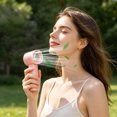 thumbnail image 6 of High Speed Handheld Turbo Fan, USB Rechargeable Portable Mini Fan With 199 Wind Speed LED Display Cooling Device, For Travel Outdoor Office Gym Summer Heat Relief Users, 6 of 7
