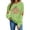 Green A, variant on Enjoytime Halloween Crew Neck Sweatshirts Women Vintage Funny Printed Pullover Top Lightweight Casual Long Sleeve Sweatshirt