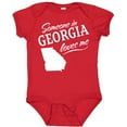 thumbnail image 3 of Inktastic Someone in Georgia Loves Me Boys or Girls Baby Bodysuit, 3 of 5