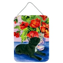 French Bulldog Aluminium Metal Wall or Door Hanging Prints