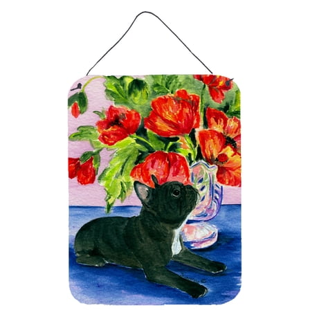 French Bulldog Aluminium Metal Wall or Door Hanging Prints