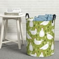 thumbnail image 5 of Picia Lovely Chickens Large Laundry Basket, Waterproof, Freestanding Laundry Hamper, Collapsible Tall Clothes Hamper with Extended Handles-Small, 5 of 8
