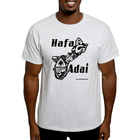 CafePress - Hafa Adai Light T Shirt - Men's Classic Graphic T-Shirt