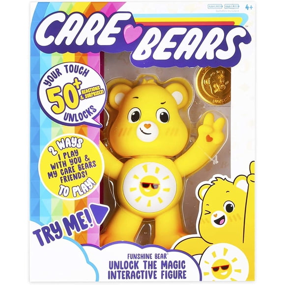 Figura coleccionable interactiva Care Bears Funshine Bear