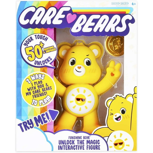 Figura coleccionable interactiva Care Bears Funshine Bear