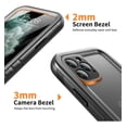 thumbnail image 6 of PlusAcc Waterproof Shockproof Case for iPhone 11 Pro Max with Screen/Camera Protector - Black, 6 of 9
