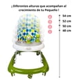 thumbnail image 4 of Andadera para Bebé Changuito 4 Alturas con Luz y Sonido - Verde, 4 of 7