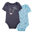 thumbnail image 1 of Paquete de 2 Pañaleros para Niño Manga Corta en Algodón Hipoalergénico color Gris 6 Meses One for You por Baby Creysi Baby Creysi Gris 6 Meses, 1 of 1