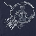 thumbnail image 2 of Men's Marvel Spider-Man: No Way Home Tech  Graphic Tee Navy Blue Medium, 2 of 5