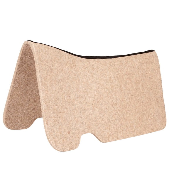 Mustang Tan Wool Contoured Pad Protector