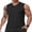 Black, variant on Men's Workout Tank Tops V Neck Sleeveless Shirts Quick Dry Athletic Gym Muscle T Shirt Lightweight Soft Tee