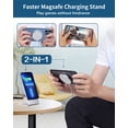 thumbnail image 2 of TXXTOL Cargador inalámbrico magnético Cargador Mag-Safe para iPhone 16/15/14/13/12 Series Soporte/almohadilla de carga inalámbrica con imán convertible con adaptador de 20 W Cable de 5 pies para iPhon, 2 of 5
