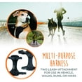 thumbnail image 6 of Mighty Paw Car Dog Harness, Vehicle Safety Harness with Adjustable Straps and Soft Padding, Doubles as a Standard Harness with a No Pull Front Leash Attachment, 6 of 9