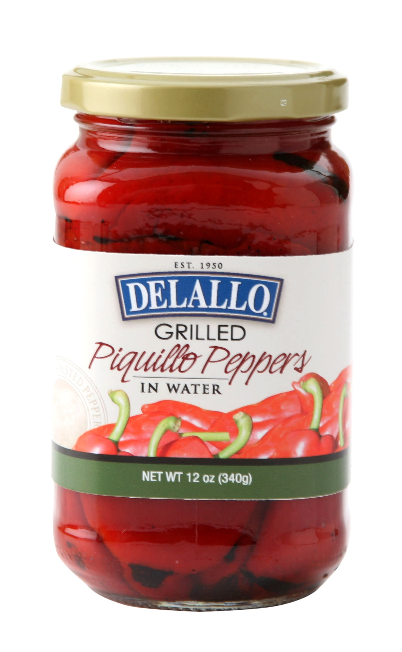 DeLallo Grilled Piquillo Peppers, 12 Oz