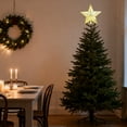 thumbnail image 6 of RXIRUCGD Festive Golden Christmas Tree Topper Star with Detailed Design - Lightweight Plastic Holiday Decoration for Indoor Use - Seasonal Home Decor for Celebrations, 6 of 6