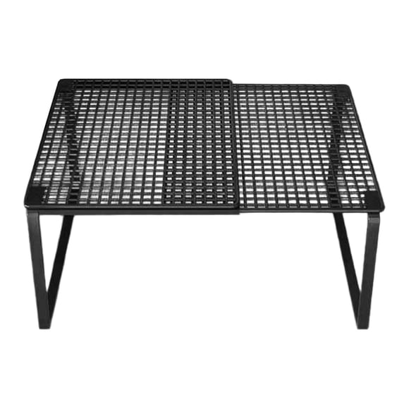 Estante organizador de almacenamiento expandible para gabinete, organizador de armario de encimera Negro 27 a 38cm