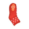 thumbnail image 4 of Wonder Nation Girls Heart Quarter Crews Socks, 6-pack, Size Medium (Shoe Size 10.5-4), 4 of 6