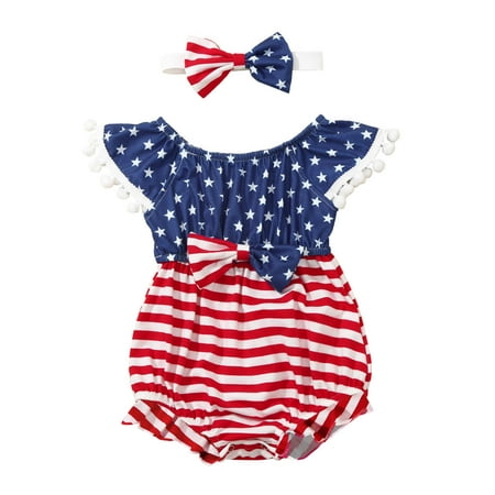 

Larisalt Baby Romper Baby Girls Bodysuit Halter Sleeve Romper Overalls Blue