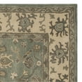 thumbnail image 2 of SAFAVIEH Royalty Dulcibella Traditional Wool Area Rug, Slate/Cream, 7' x 7' Square, 2 of 3