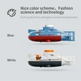 thumbnail image 3 of Underwater Mini RC Submarine 0.1m / S Swimming ​​Waterproof Simulation Electric Remote Control Boat Model 6 Channel Gift for Boys blanco Hugo Mini submarino RC, 3 of 7
