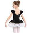 thumbnail image 5 of iiniim Girls Circus Ringmaster Square Neck Short Sleeves Tutu Dress Cosplay Dress Black 16, 5 of 7