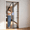 White – 9 Pairs(Hook-and-Loop Tape), variant on Magnetic Screen Door with Self-Sealing Closure, Hands-Free Mesh Curtain for Screen Doors and Sliding Doors