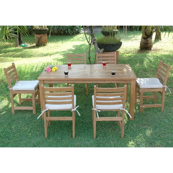 Anderson Teak Windham Rectangle Patio Dining Set