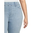 Terra & Sky Plus Size PullOn Capri Jeggings, 23” Inseam