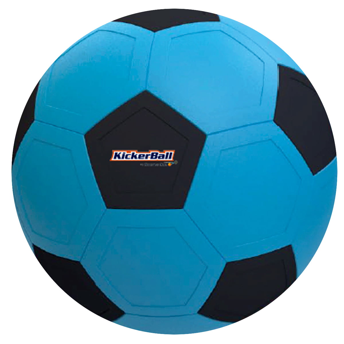 KickerBall Soccer Ball, Trick Ball that Curves and Swerves, Blue, As Seen  on TV