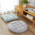 thumbnail image 4 of 1 Pcs Chair Cushions for Dining Chairs Thickened Lining Chair Pads, Cotton and Linen Fabric Chair Cushions Machine Washable Seat Cushions, 4 of 12