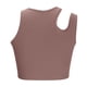 thumbnail image 5 of Moda para mujer Temperamento Sin mangas Cuello redondo Color sólido VestPullover Top Fridja  gh4151, 5 of 9