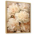thumbnail image 2 of Designart "Simplistic Carnation Cluster II" Carnations Floater Framed Wall Art Living Room, 2 of 5