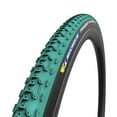 thumbnail image 1 of Michelin , Power Cyclocross Jet, Pneu, 700x33C, Pliable, Prêt pour Tubeless, GreenCompound, Protection Bead2Bead, 3x120TPI, Vert, 1 of 2