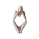 thumbnail image 2 of Estatuilla de pensador abstracto, escultura de pensador abstracto Figura de resina de pensador abstracto abstracto Construcción robusta Jadeshay A, 2 of 8