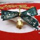 thumbnail image 3 of Lazo de árbol de Navidad, adornos navideños, campanas, Mini Bowkont Haing colgante, hogar, jardín, festiva, fiesta de año nuevo, decoración de boda, 3 of 4