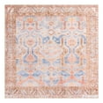thumbnail image 2 of Unique Loom Timeless Collection Area Rug - Paul (7' 6" Square Blue/Gold), 2 of 8