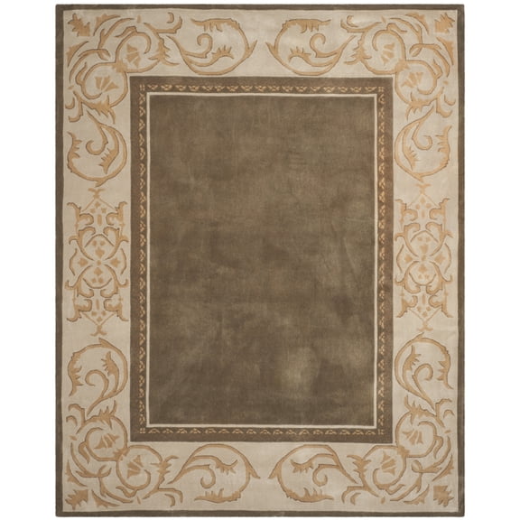 SAFAVIEH Total Performance TLP727C Olive / Ivory Rug