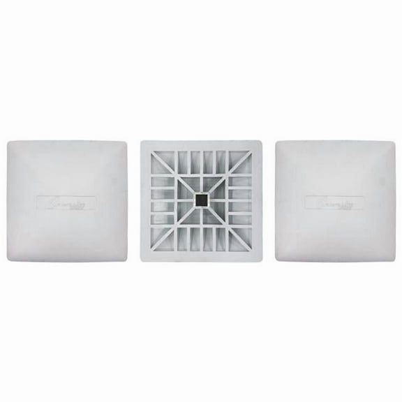 15 x 15 x 3 in. Bolco Style Safety Base Set