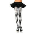 thumbnail image 1 of Morris Costumes UA7100QRW Collants Rayés Plus Rouge-Blanc, 1 of 2