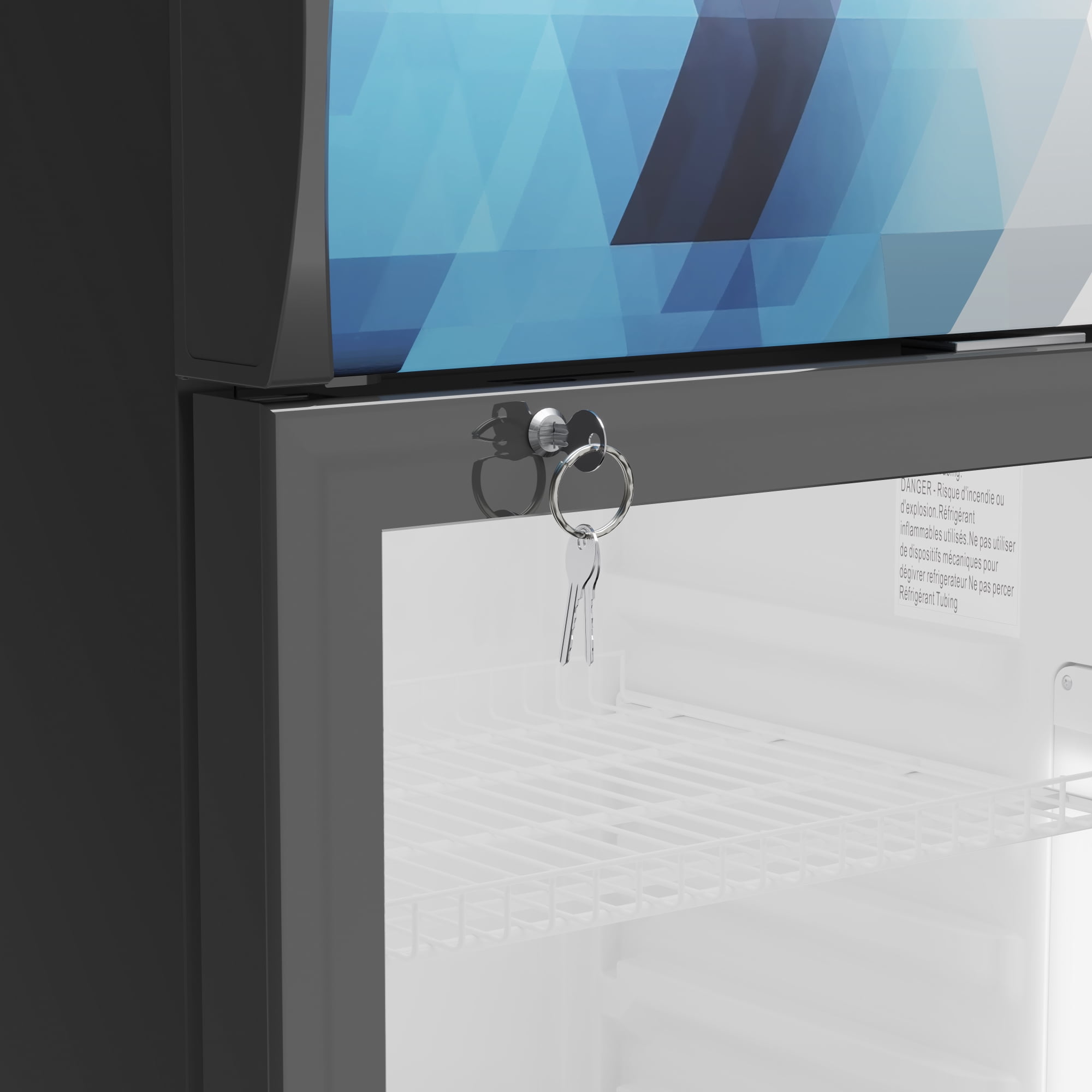 22 in. One-Door Merchandiser Refrigerator - 9 Cu. Ft. MDR-9CP