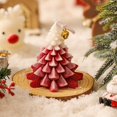 thumbnail image 4 of Mecorevxz Christmas Decorations Christmas Tree Shaped Aromatherapy Candle for Christmas Holiday Table Decoration,Christmas Gifts(Red), 4 of 7