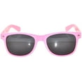 thumbnail image 3 of Kids Retro Sunglasses - Baby Pink Frames / Smoke Polarized Lens, 3 of 6