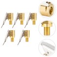 thumbnail image 3 of 5pcs Practical Car Thread Air Chuck Brass Quick Change Inflatable Chuck, 3 of 8