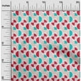 thumbnail image 1 of oneOone Georgette Viscose Fabric Circle Geometric Print Sewing Fabric BTY 42 Inch Wide, 1 of 1