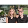 thumbnail image 3 of Elegant 30th Birthday Gold Glitter Headband - Party Ready Trendsetter Addition, 3 of 4