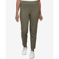 thumbnail image 4 of Alfred Dunner Womens Petite  Super Stretch Mid- Rise Short Length Pant, 4 of 6