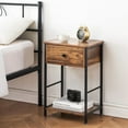 thumbnail image 3 of Danolapsi Nightstand,End Table with Drawer and Storage Shelf,Side Table Bedside Tables for Living Room,Bedroom Beside End Table for Small Spaces,Easy to Install, 3 of 9